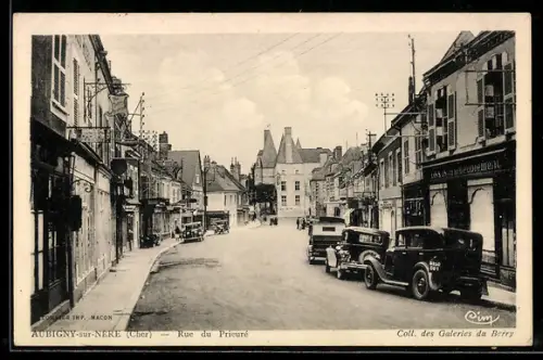 AK Aubigny-sur-Nere /Cher, Rue du Prieuré