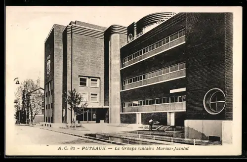 AK Puteaux, Le Groupe scolaire Marius-Jacobot