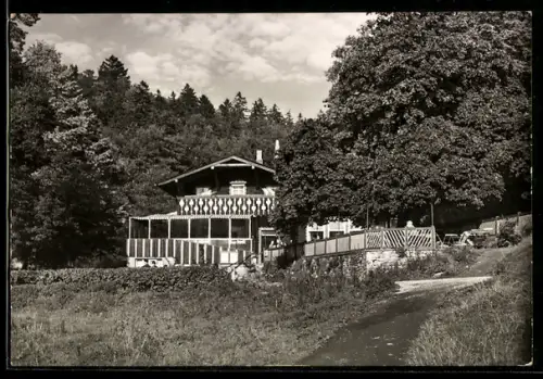 AK Wernigerode /Harz, HO-Gaststätte Christianental