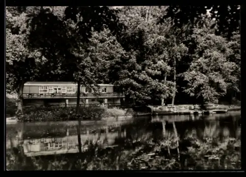 AK Schleusingen /Thür., Haus am See