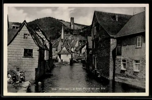 AK Monreal i. d. Eifel, Partie an der Eltz
