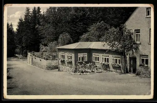 AK Grossrückerswalde /Erzgeb., Gasthaus Schindelbachmühle, Inh. Kurt Keinert