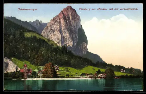 AK Plomberg am Mondsee, Mit der Drachenwand