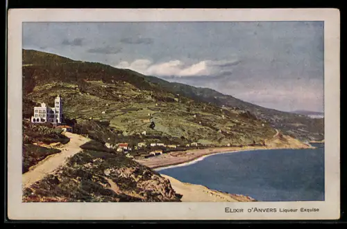 AK Bordighera, Panorama