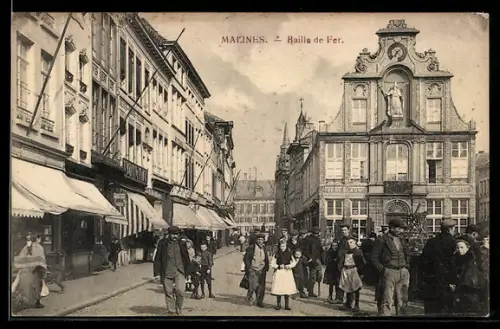 AK Malines, Baille de ter, Rue de la Chaussee