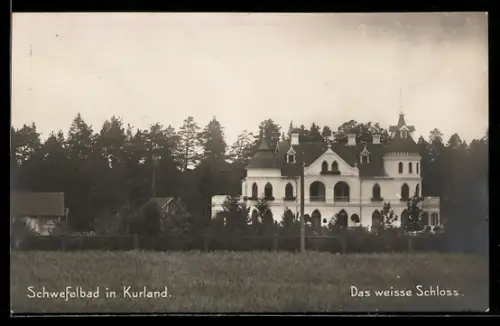 AK Schwefelbad /Kurland, Weisses Schloss
