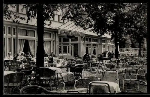 AK Apeldoorn, Hotel Bloemink, Smits Restaurants mit Terrasse