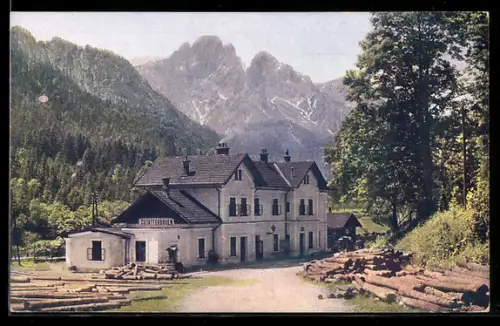AK Gstatterboden, der Gstatterboden mit dem Reichenstein