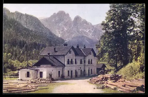 AK Gstatterboden, der Gstatterboden mit dem Reichenstein