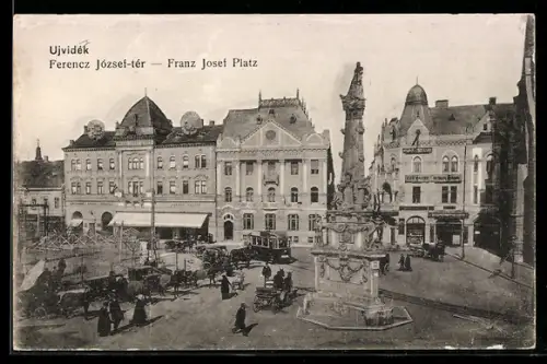 AK Ujvidek, Franz Josef Platz