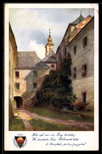 AK Deutscher Schulverein NR: 141, Hof der Festenburg