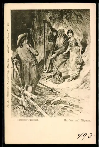 AK Woldemar Friedrich: Hafner und Mignon