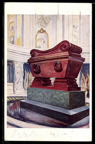 AK Paris, Hôtel des Invalides, Tombeau de Napoleon