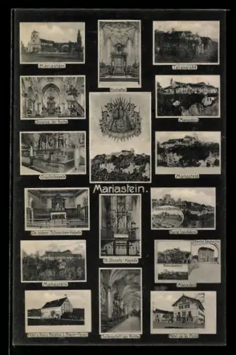 AK Mariastein, Gnadenkapelle, Hotel de la Poste
