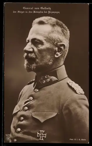 AK General von Gallwitz, Sieger in den Kämpfen bei Przasznysz