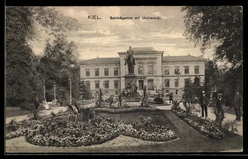 AK Kiel, Schlossgarten mit Universität