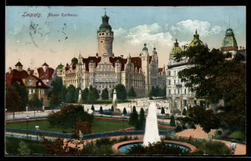 AK Leipzig, Neues Rathaus