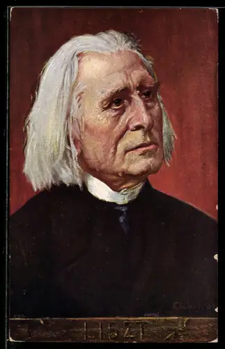AK Dirigent Franz Liszt im Portrait