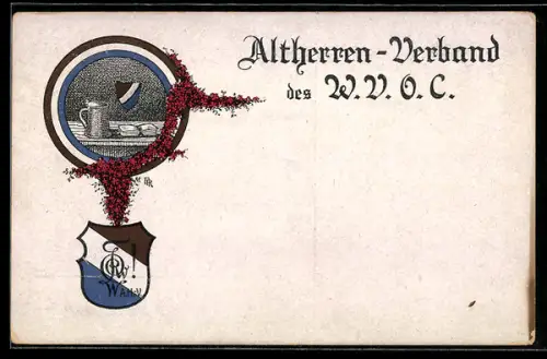 AK Studentenwappen des W.V.O.C., Altherren-Verband