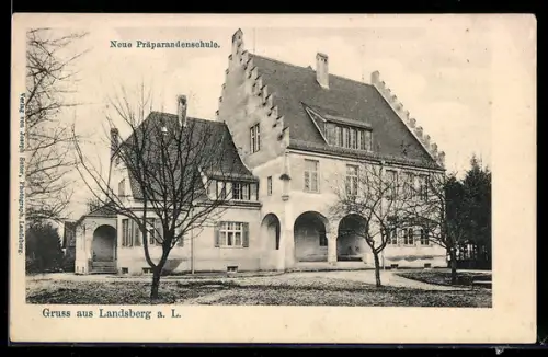 AK Landsberg a. L., Neue Präparandenschule