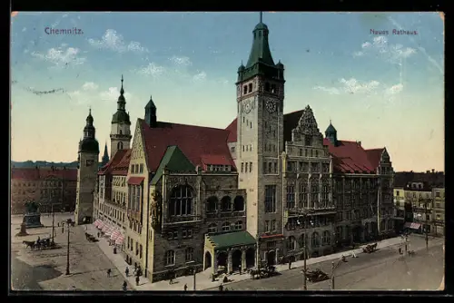 AK Chemnitz, Neues Rathaus