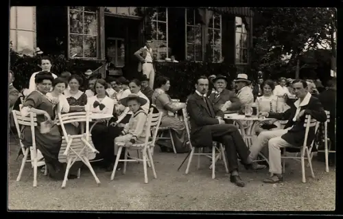 Foto-AK Wörishofen, Kurhaus-Cafe