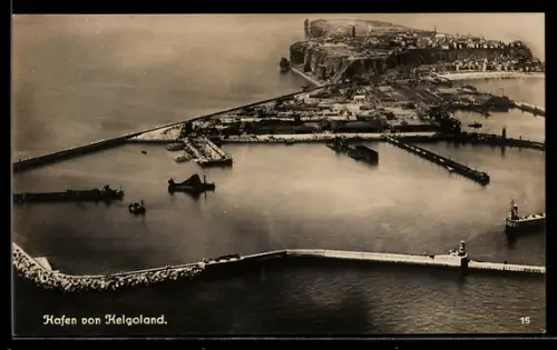 AK Helgoland, Hafenpartie