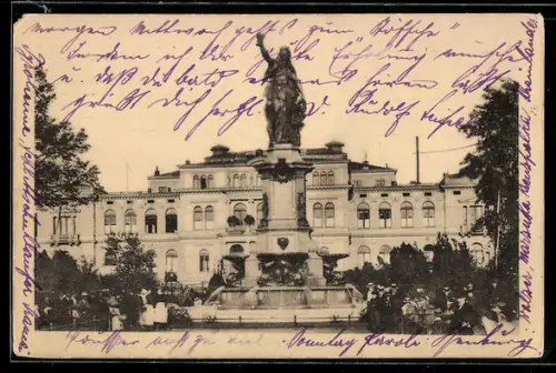 AK Frankfurt-Ostend, Am Schützenbrunnen