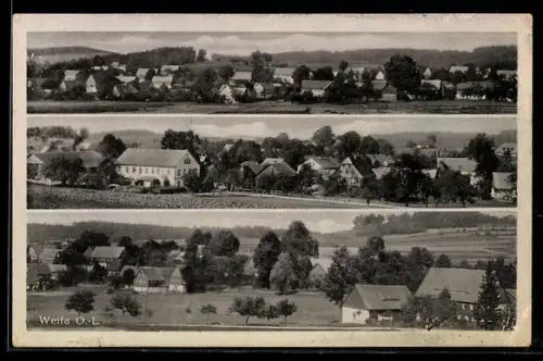AK Weifa /O. L., Verschiedene Ortsansichten