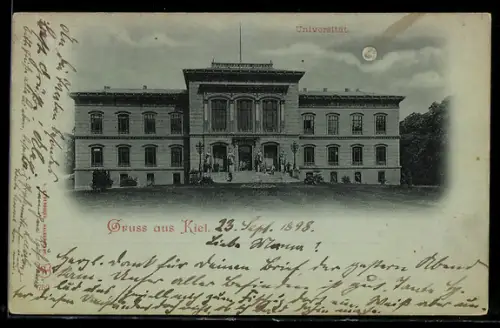 Mondschein-AK Kiel, Die Universität