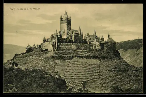 AK Cochem a. d. Mosel, Burg Cochem