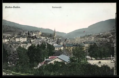 AK Baden-Baden, Totalansicht