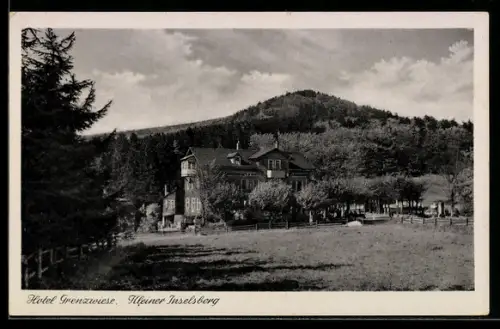 AK Kleiner Inselsberg, Hotel Grenzwiese