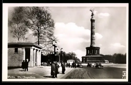 AK Berlin-Tiergarten, Siegessäule