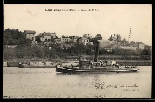 AK Conflans-Fin-d`Oise, Bords de l`Oise