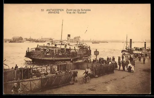 AK Antwerpen, Zicht op de Schelde