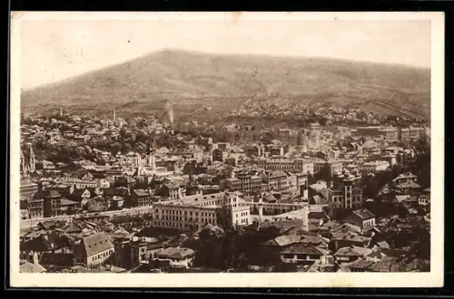 AK Sarajevo, Panorama der Stadt