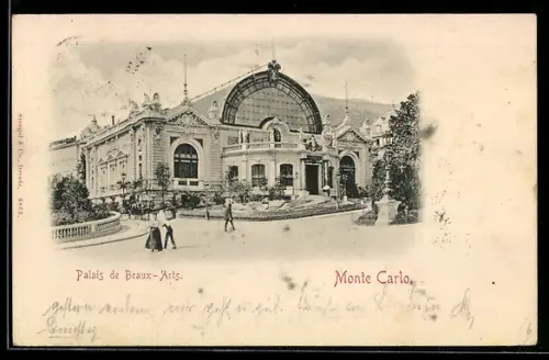 AK Monte Carlo, Palais de Beaux-Arts