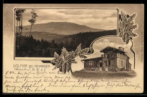 AK Meiningen, Partie am Schutzhaus, Dolmar