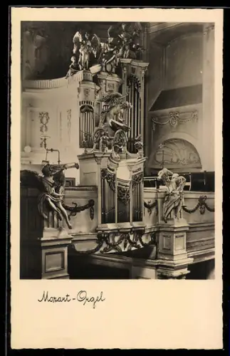 AK Wien, Mozart-Orgel in der Kirche Maria-Geburt, Rennweg
