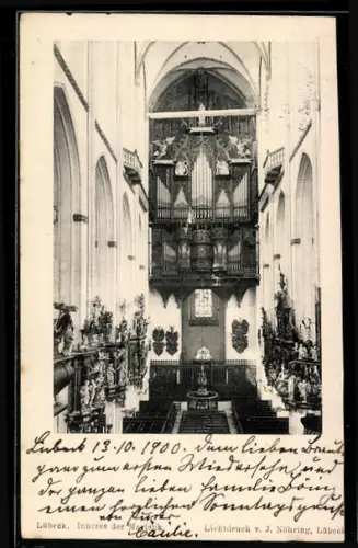 AK Lübeck, Orgel in der Marienkirche