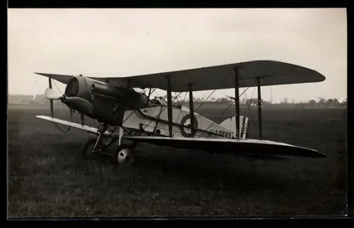 AK Britisches Kampfflugzeug vom Typ Bristol Fighter