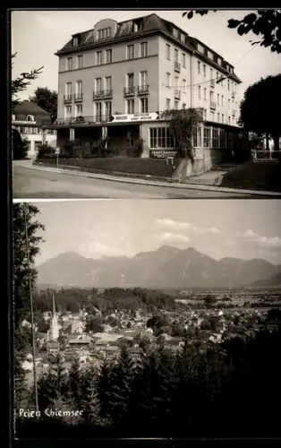 AK Prien /Chiemsee, Hotel Chiemsee, Teilansicht