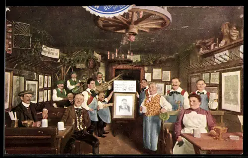 AK Berlin, Die alte Bauernschänke, Jägerstrasse 69