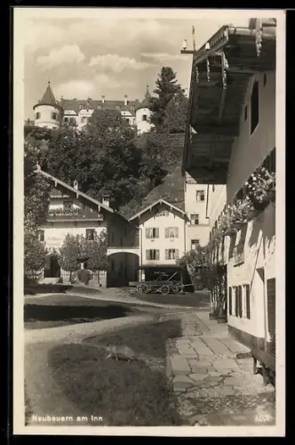 AK Neubeuern am Inn, Ortspartie