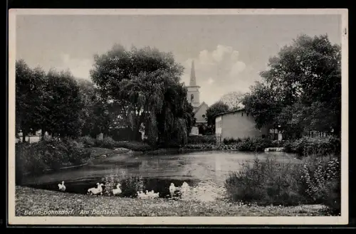 AK Berlin-Bohnsdorf, Am Dorfteich