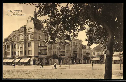 AK Neuruppin, Strassenansicht
