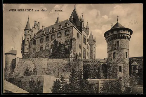 AK Wernigerode am Harz, Schloss