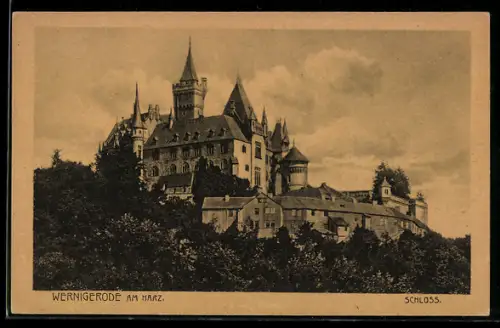 AK Wernigerode am Harz, Schloss