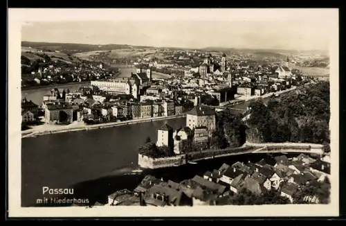 AK Passau, Totalansicht mit Niederhaus
